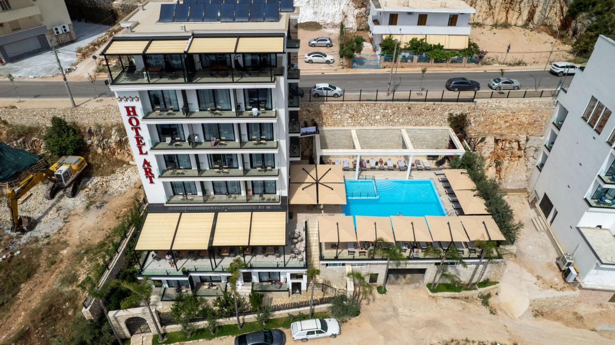 Art Hotel Sarandë Exteriör bild