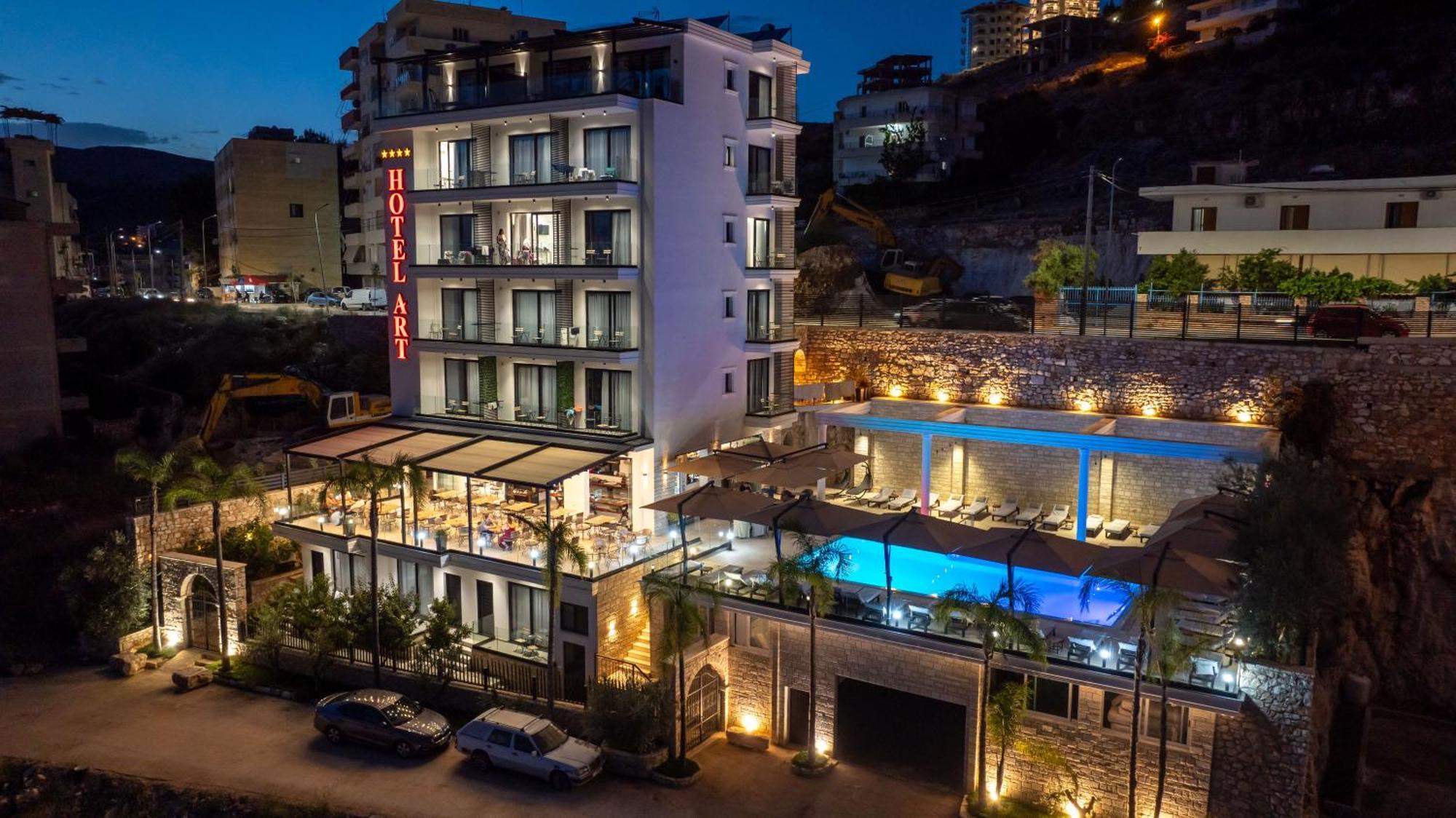 Art Hotel Sarandë Exteriör bild