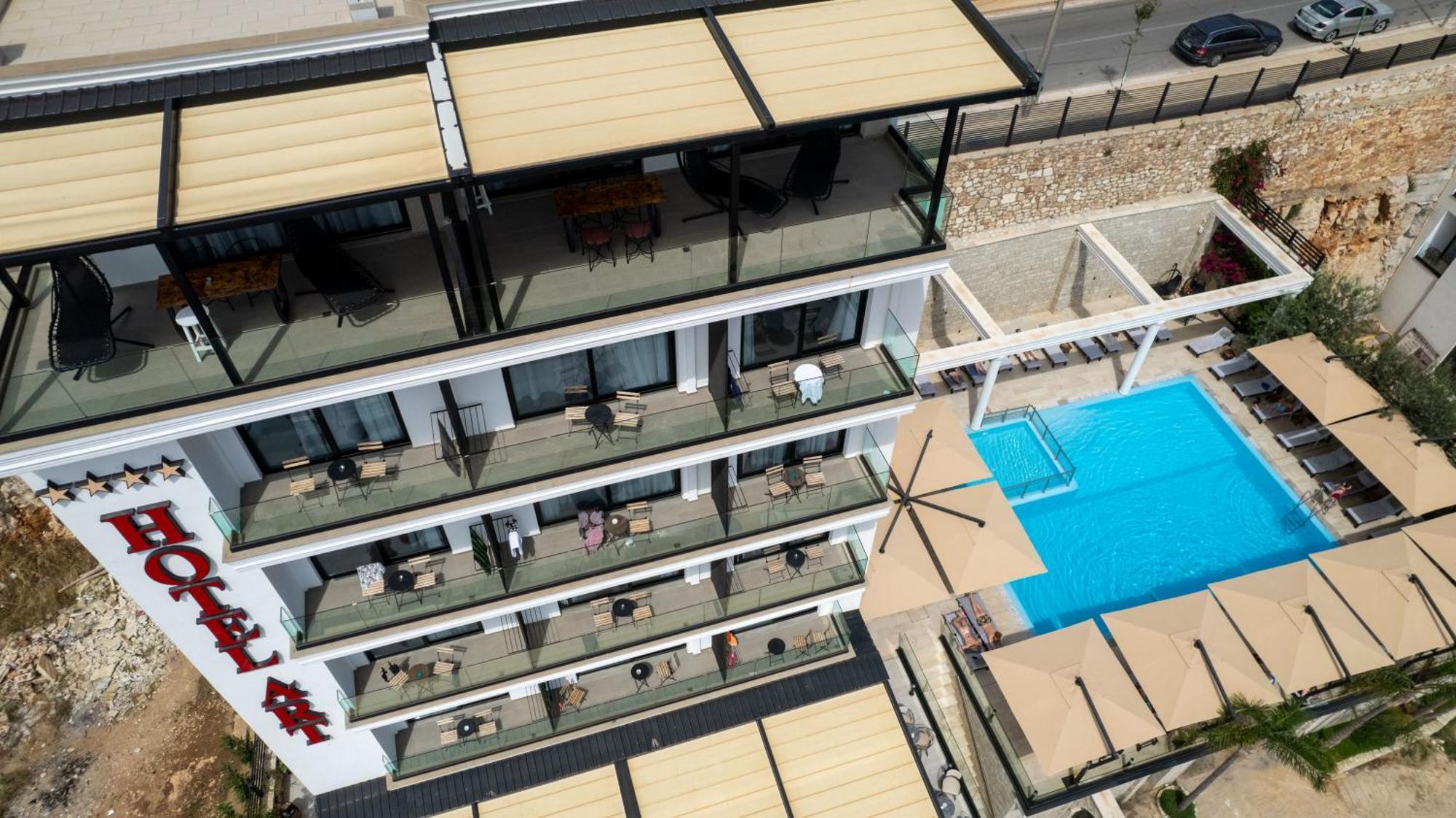 Art Hotel Sarandë Exteriör bild